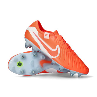 Tiempo Legend 10 Elite SG-Pro Anti-Clog Vruća lava bijela